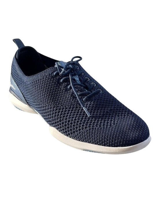 Jambu Shoes - JAMBU Shoes MANGO VEGAN Womens 10M Navy Blue Vegan Knit Sneaker